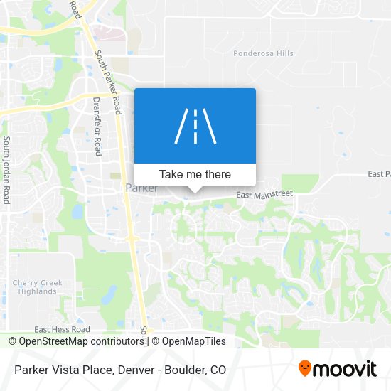 Parker Vista Place map