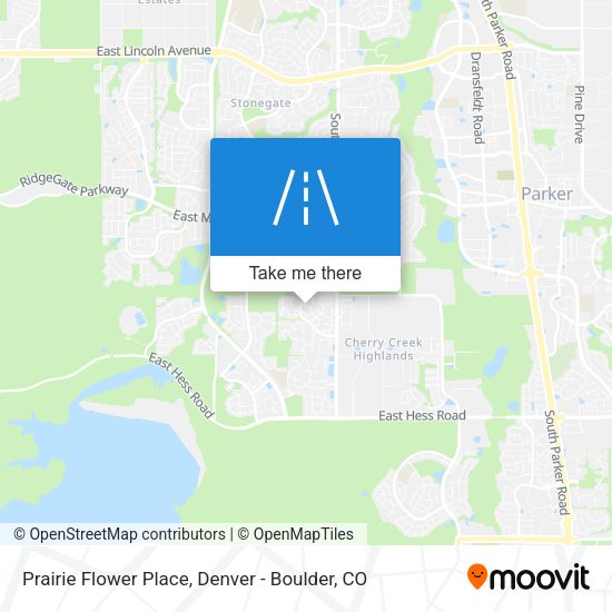 Mapa de Prairie Flower Place