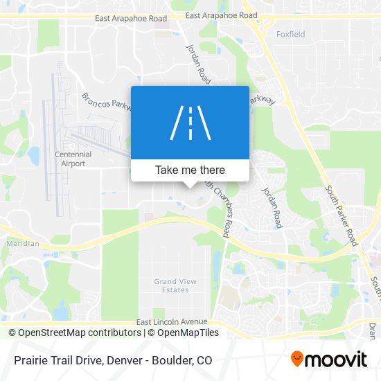 Prairie Trail Drive map