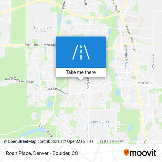 Mapa de Roan Place