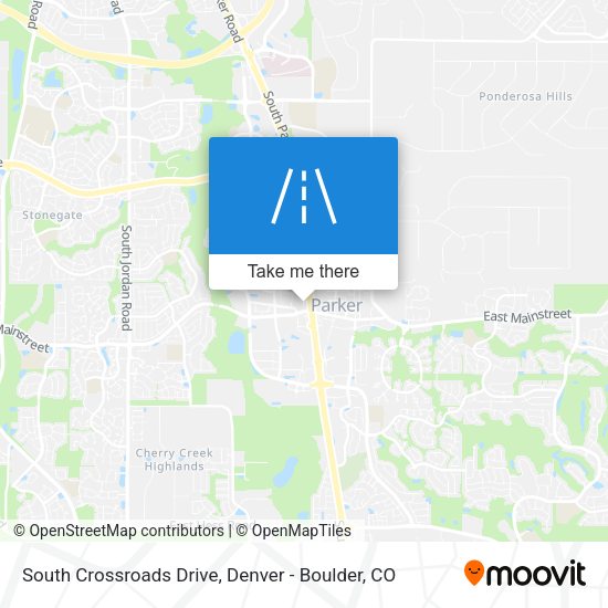 South Crossroads Drive map