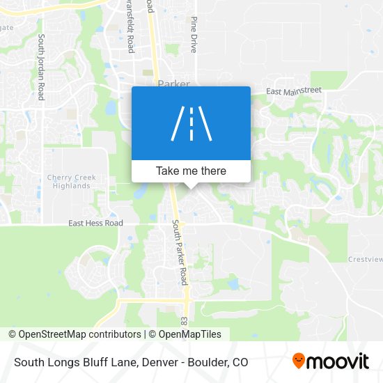 South Longs Bluff Lane map