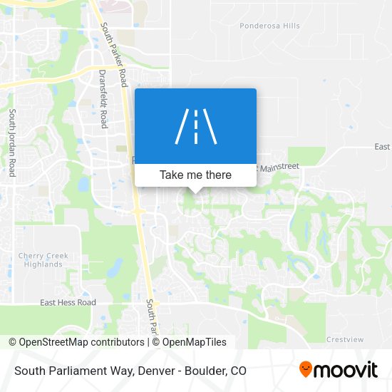 Mapa de South Parliament Way
