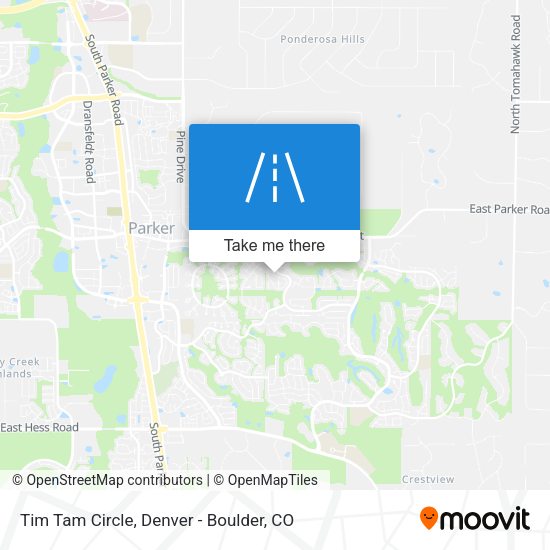 Mapa de Tim Tam Circle