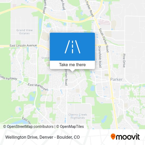 Wellington Drive map