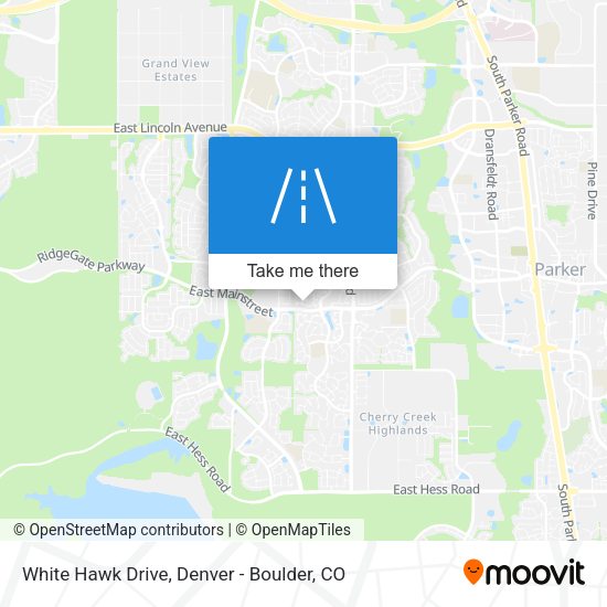 Mapa de White Hawk Drive