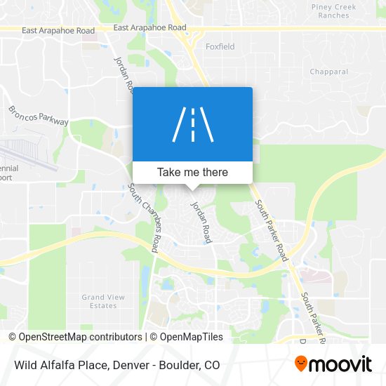 Wild Alfalfa Place map