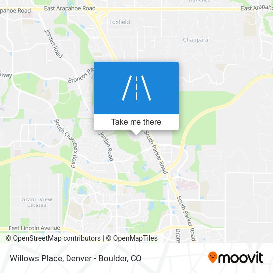 Willows Place map