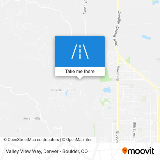 Valley View Way map