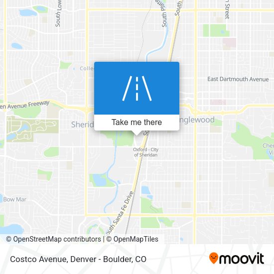 Mapa de Costco Avenue