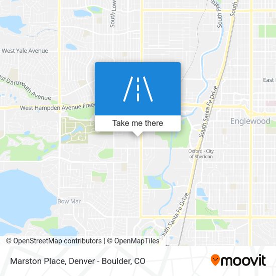Marston Place map