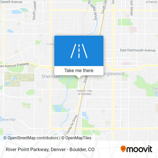 River Point Parkway map