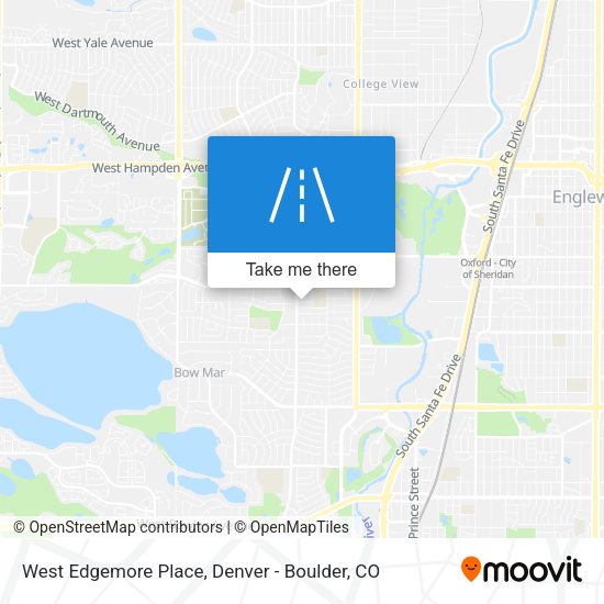 West Edgemore Place map