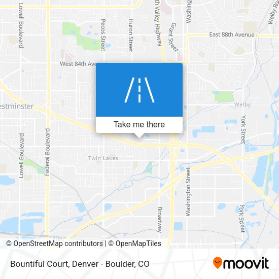 Bountiful Court map