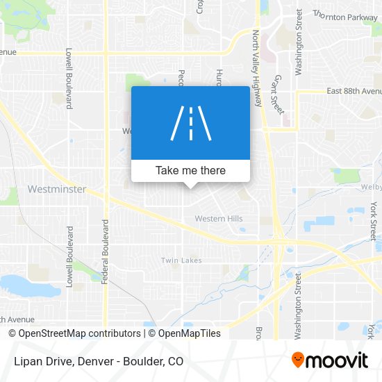 Mapa de Lipan Drive
