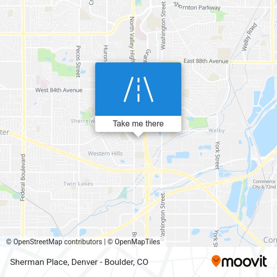 Sherman Place map
