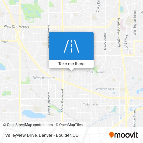 Mapa de Valleyview Drive
