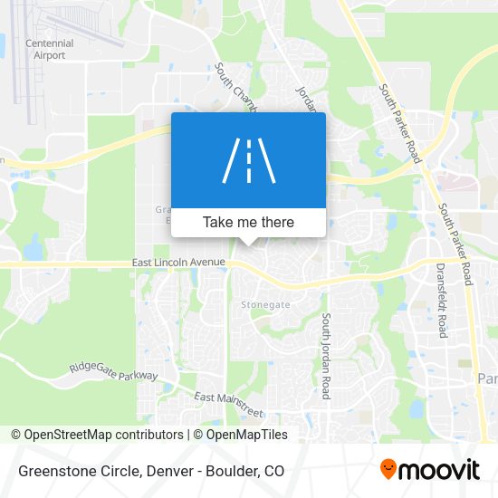 Greenstone Circle map