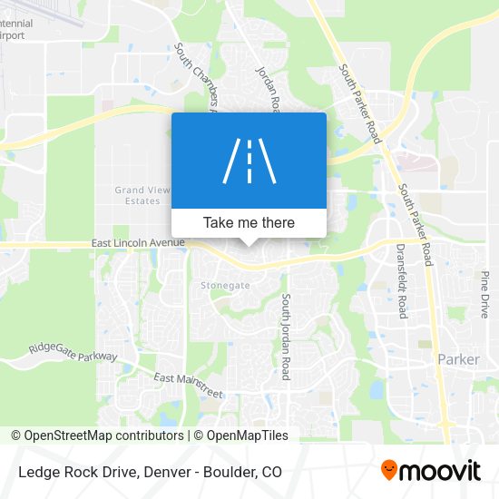 Mapa de Ledge Rock Drive