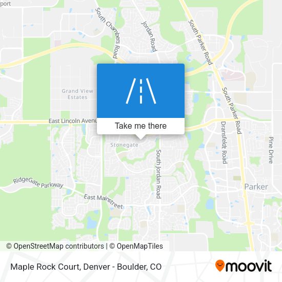 Maple Rock Court map