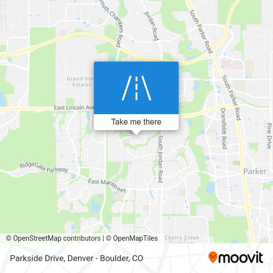 Parkside Drive map