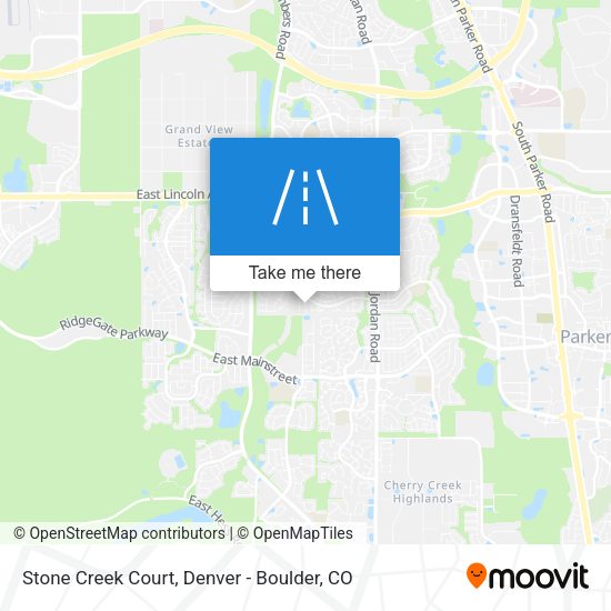 Mapa de Stone Creek Court