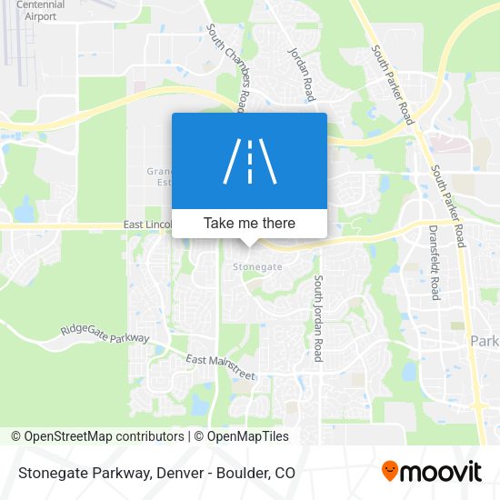 Mapa de Stonegate Parkway