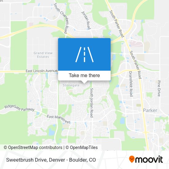 Mapa de Sweetbrush Drive