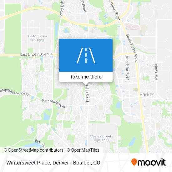 Wintersweet Place map