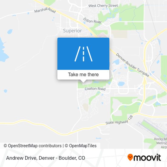 Mapa de Andrew Drive
