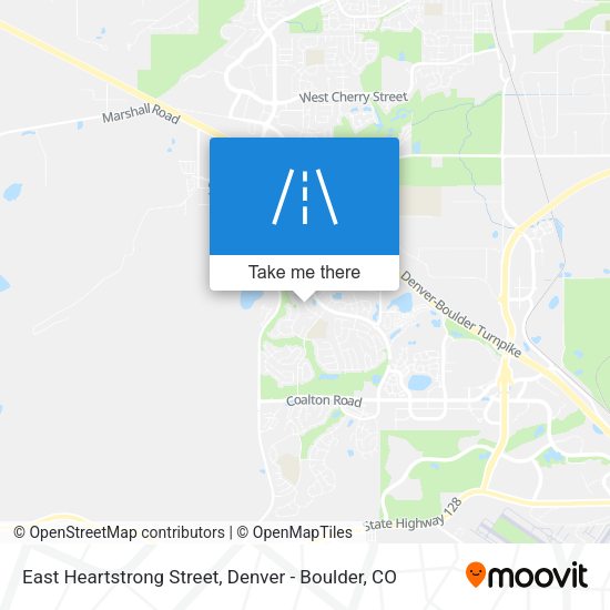 Mapa de East Heartstrong Street