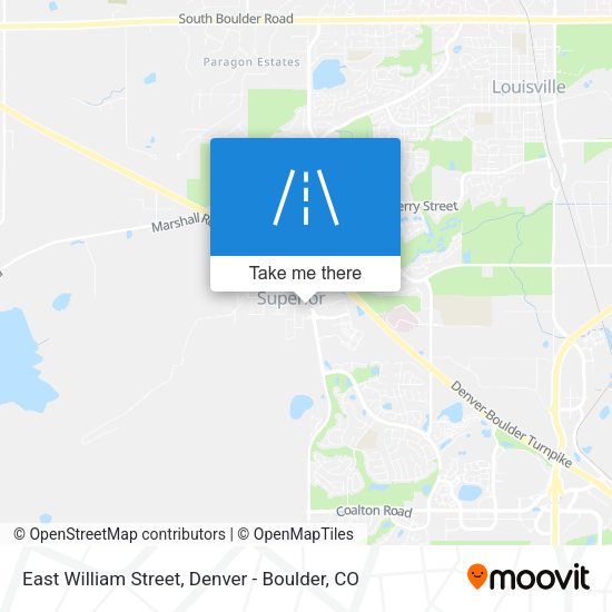 Mapa de East William Street