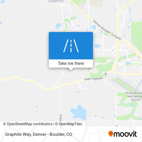Graphite Way map