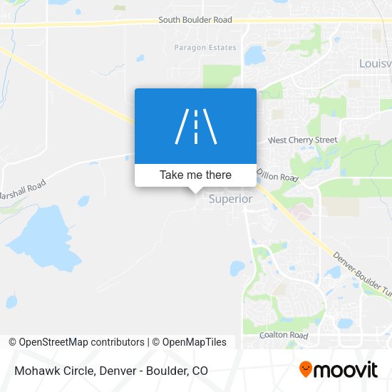 Mapa de Mohawk Circle