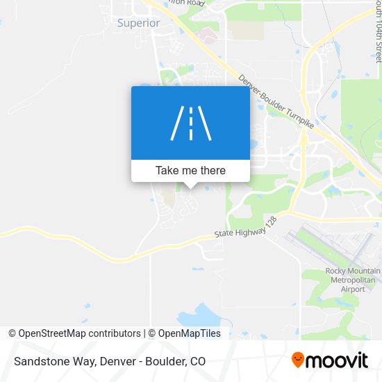 Sandstone Way map
