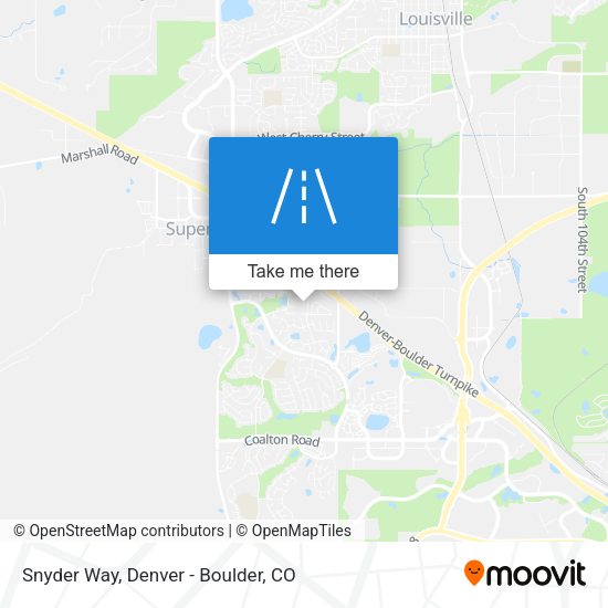 Mapa de Snyder Way