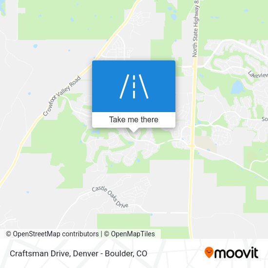 Craftsman Drive map