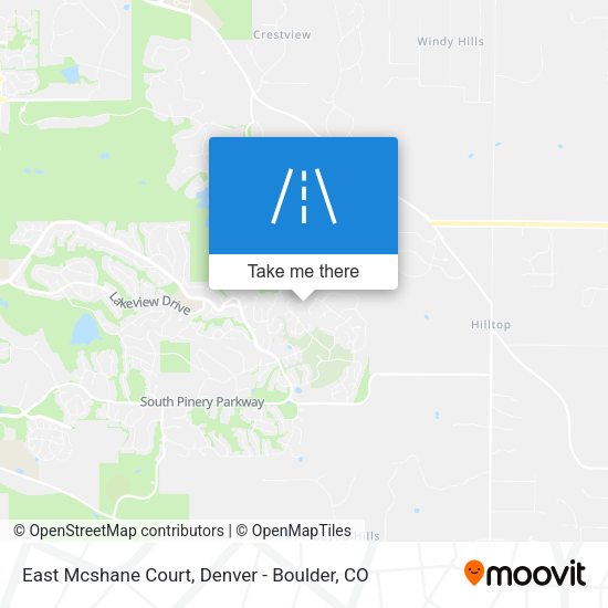 East Mcshane Court map