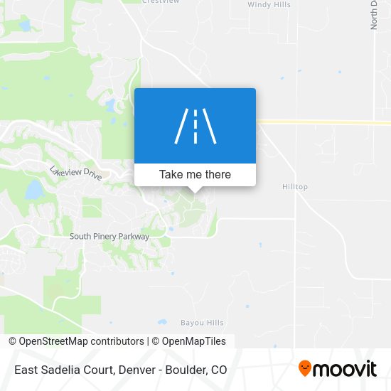 East Sadelia Court map