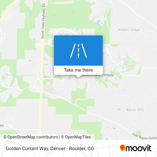 Mapa de Golden Currant Way