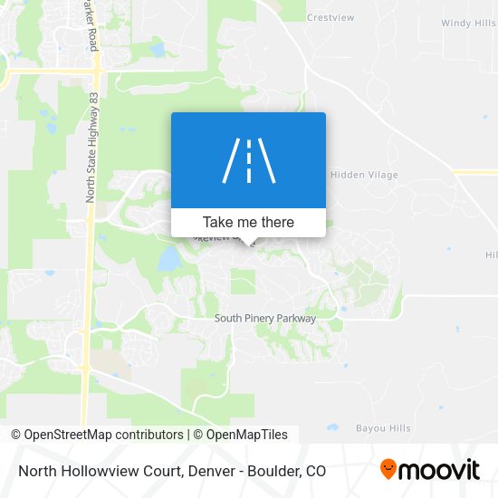 North Hollowview Court map