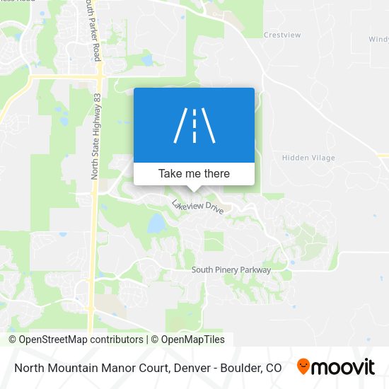 Mapa de North Mountain Manor Court