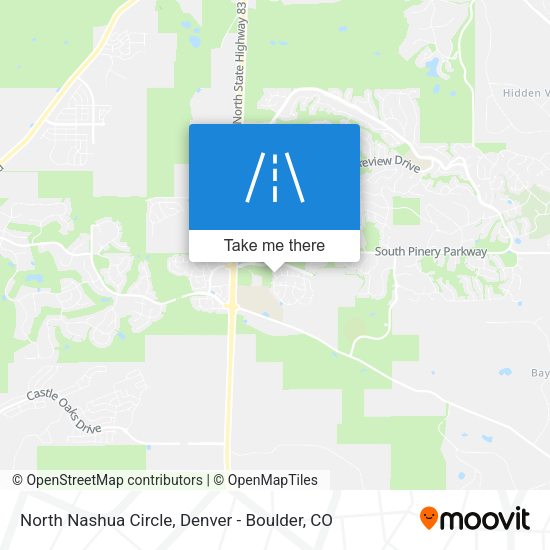 North Nashua Circle map
