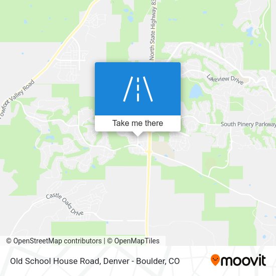 Mapa de Old School House Road