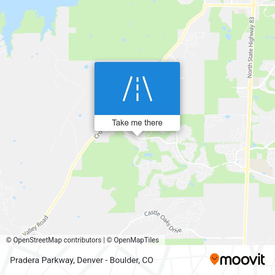 Mapa de Pradera Parkway