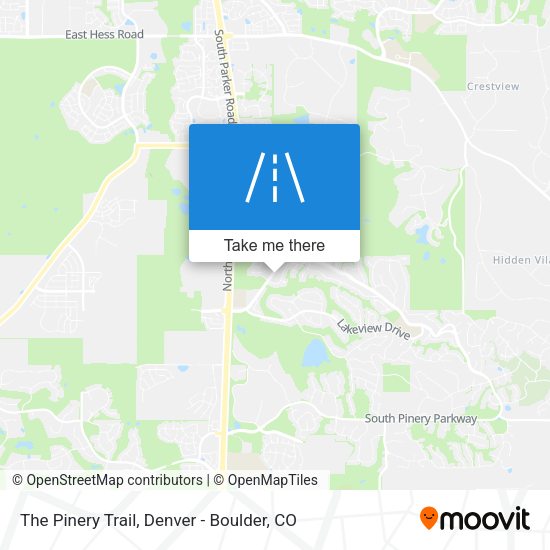 Mapa de The Pinery Trail