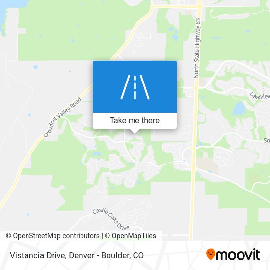 Vistancia Drive map