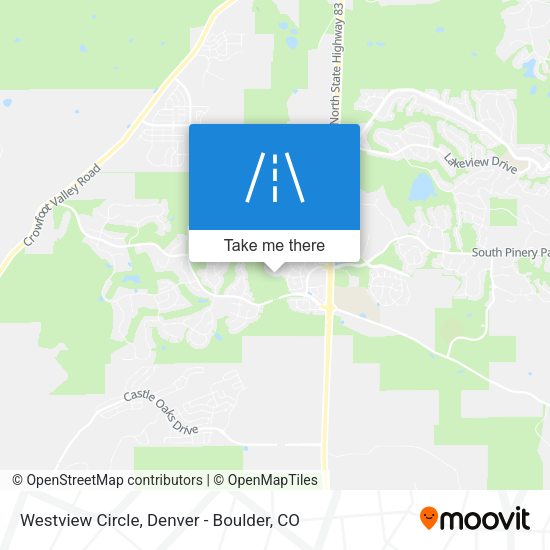 Westview Circle map