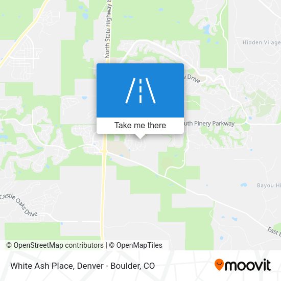 Mapa de White Ash Place