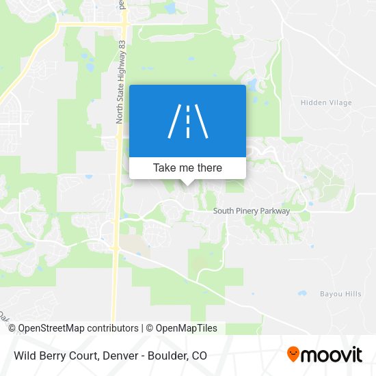 Wild Berry Court map